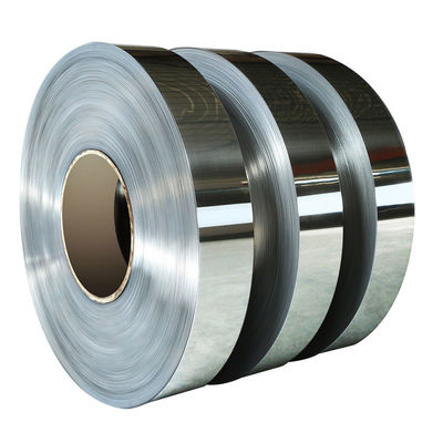201 S20100 1.4372 201 roestvrijstalen banden ASTM A240 8 mm tot 900 mm Voor de productie van buizen