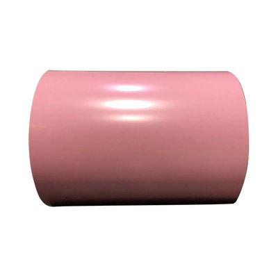 Roze kleur PPGI PPGL Voorgeverfde stalen spoel DC03 0,12-2 mm