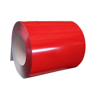 Rode kleur PPGI PPGL DX51D Voorgeschilderde gegalvaniseerde ijzer spoel