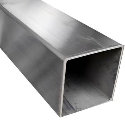 Vierkant roestvrijstalen buispijp 316 gelast en naadloos 70 x 70 x 1,8 mm