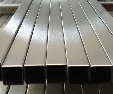 304L vierkant roestvrij staal decoratieve buis 2 x 2 5,8m lengte