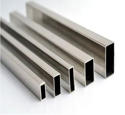 Rechthoekige vorm 201 roestvrijstalen buis 50 x 100 x 1,5 mm