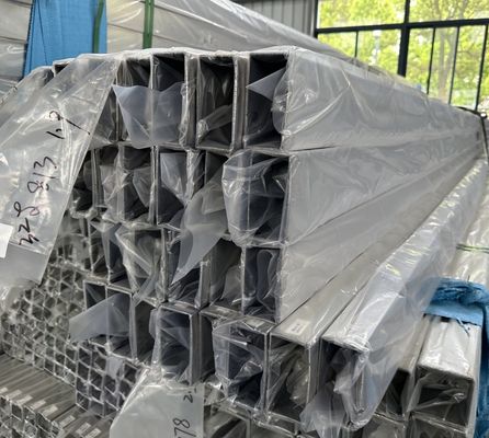 ASTM A240-22 Roestvrijstalen buisbuis naadloos 316L gepolijst rechthoekig decoratief holle sectie